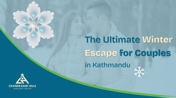 Couples enjoying a romantic winter escape at Chandragiri Hills with breathtaking views and cozy moments.